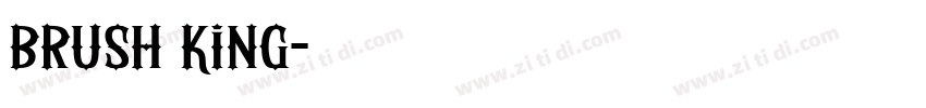 Brush King字体转换